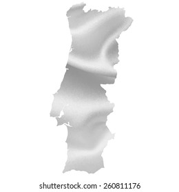  Portugal map silhouette