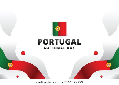 Portugal National Day Celebrate Design