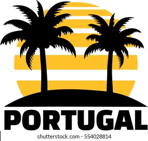 Portugal with palms