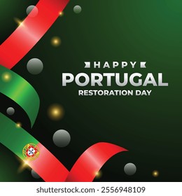 Portugal restoration day design illustration collection