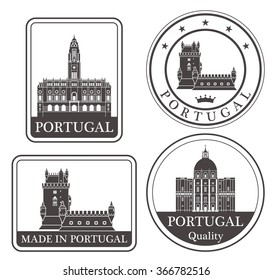 Portugal. Rubber and stamp