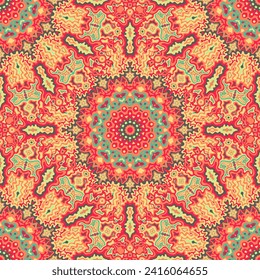 Portugal seamless pattern ethnic design. Kitchen tile ornament repeat square motif. Modern mosque ottoman paper. Creative texture ethnic seamless pattern. Hydraulic tiles random pattern.
