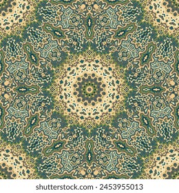 Portugal seamless pattern ethnic design. Floor tile ornament repeat square motif. Beautiful color textile print. Creative texture patchwork seamless pattern. Palermo packaging folk print.