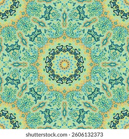 Portugal seamless pattern ethnic design. Interior tile ornament repeat square motif. Modern mosque ottoman paper. Creative texture patchwork seamless pattern. Ornate tiled spanish style tile.