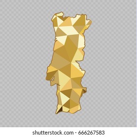 Portugal World map. World geography. vector illustration.