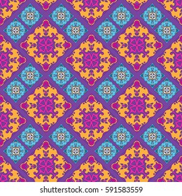 Portuguese azulejo tiles. Blue and white gorgeous seamless patterns. For scrapbooking, wallpaper, cases for smartphones, web background, print, surface texture, pillows, towels, linens, bags, T-shirts