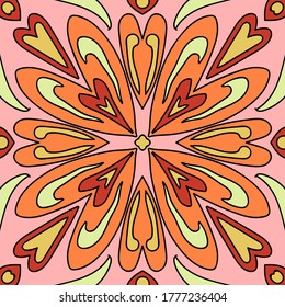 Portuguese azulejo tiles. For scrapbooking, wallpaper, cases for smartphones, web background, print. Valencian traditional tiles.  Floral ornament.