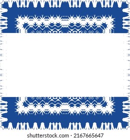 Portuguese ornamental azulejo ceramic. Creative design. Vector seamless pattern illustration. Blue vintage backdrop for wallpaper, web background, towels, print, surface texture, pillows.