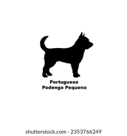 Portuguese Podengo Pequeno dog silhouette dog breeds Animal Pet