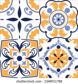 Portuguese Tile Vector Design