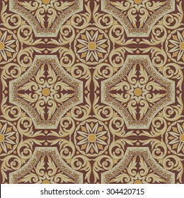 Portuguese Tiles Seamless Pattern
