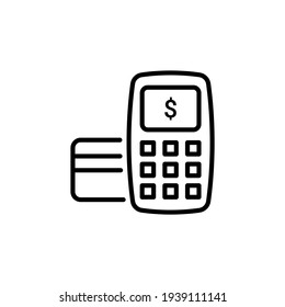 POS, Business Icon In Vector. Logotype