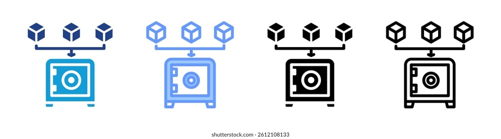 Pos icon set multiple style collection