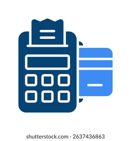 POS System Vector for Retail Payment Automation. Point of sale illustration, contactless checkout device, smart business terminal.