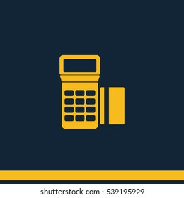 POS terminal icon.