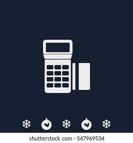 POS terminal icon.