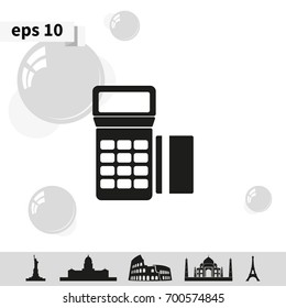 POS terminal icon.