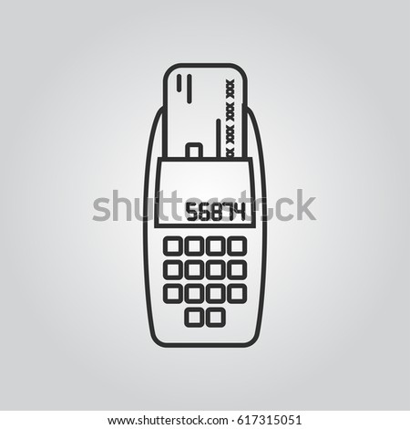 POS terminal icon