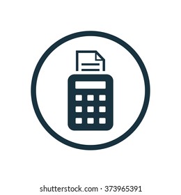 pos terminal Icon Vector