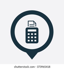 pos terminal Icon Vector