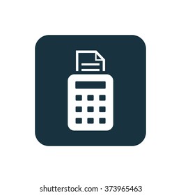 pos terminal Icon Vector