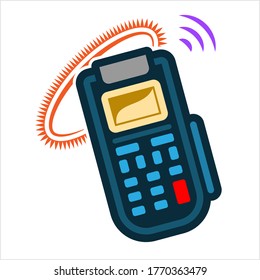 Icono de terminal Pos Ilustración de arte vectorial