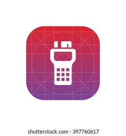 POS terminal icon. vector eps10 icon