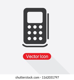 POS Terminal Icon Vector Illustration Eps10