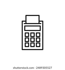 logo del terminal pos logo Vector