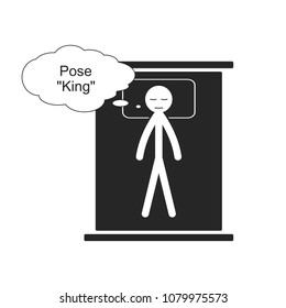 Pose King for sleep