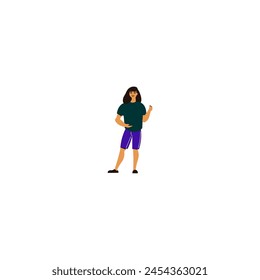 pose of a person doing work person