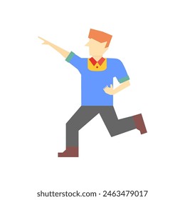 pose of a person gardening posing