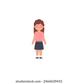 pose of a person looking at a museum art