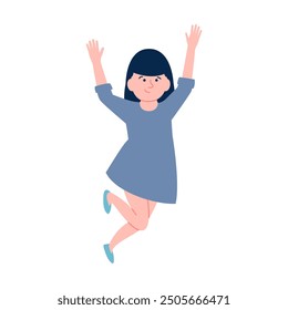 pose of person raising their hand person