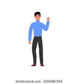 pose of person raising their hand person