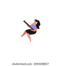pose of a person relaxing person