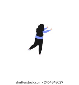 pose of a person relaxing person