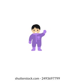 the pose of a person standing relaxed standing