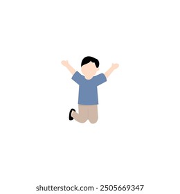 the pose of a person standing relaxed standing