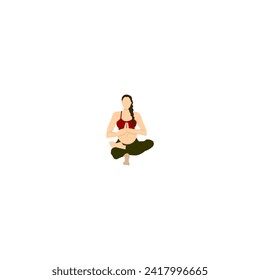 pose of pregnant women with exercise pregnant