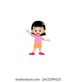 pose de un niño pequeño con una linda camisa rosa
