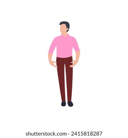 the pose of a sports person in a pink outfit sport