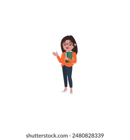 pose of standing person in pink clothes person