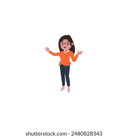 pose of standing person in pink clothes person