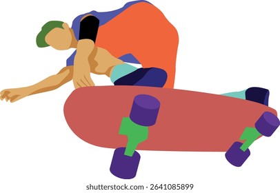 Pose When Playing Skateboard as Her Hobby