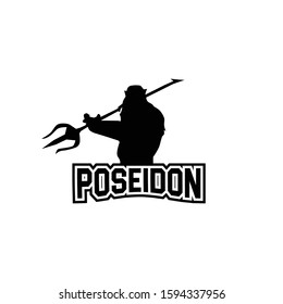 poseidon logo design and illustration