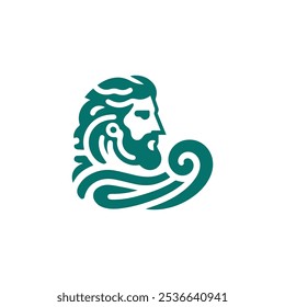 Poseidon logo ready for sale.