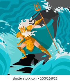 poseidon neptune god of the sea