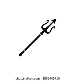 Ilustración vectorial de icono de Poseidon trident