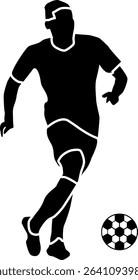 Poses When Playing Football As A Hobby